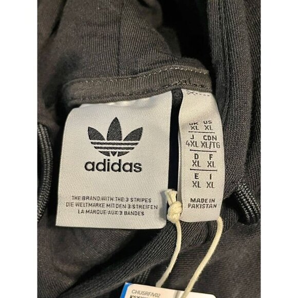 Men’s Adidas Camo 2XL Hoodie Sweatshirt  IK3536 Black Infill NEW - Picture 3 of 4